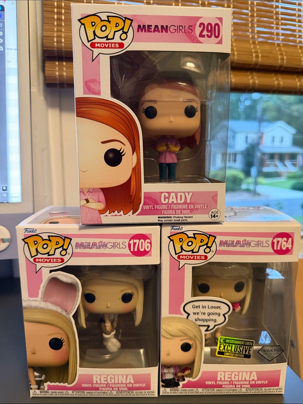 Funko Mean Girls Pop! Trio with Pink and Blonde Accents
